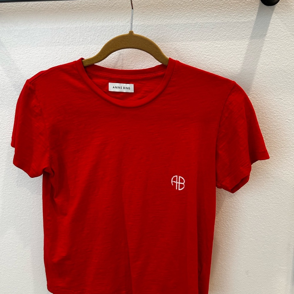 Anine Bing Red T-Shirt